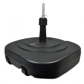 Pied remplissable beach flag