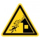 Pictogramme danger chute de neige du toit ISO7010-W040