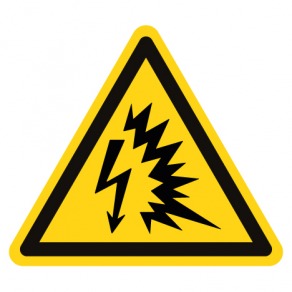 Pictogramme danger arc électrique ISO7010-W042