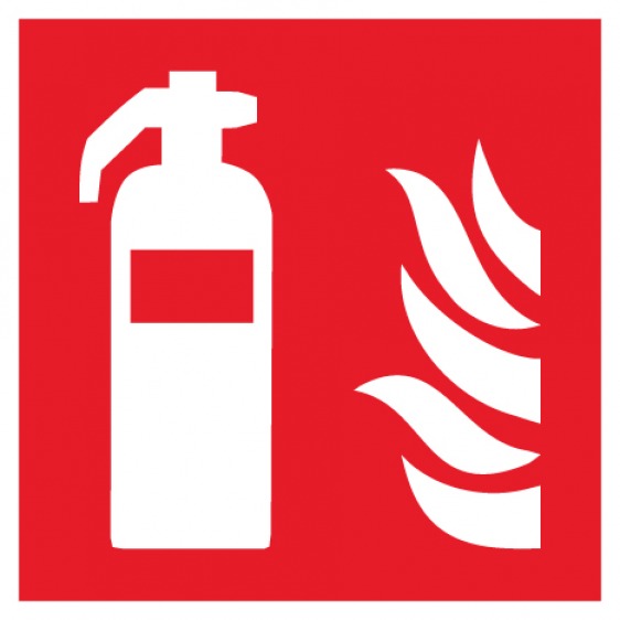 Pictogramme extincteur d'incendie ISO7010-F001