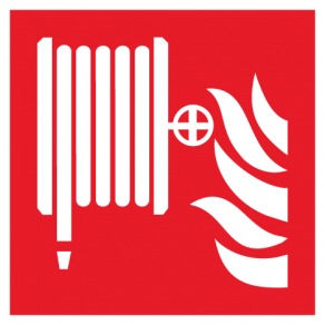 Pictogramme robinet d'incendie armé ISO7010-F002