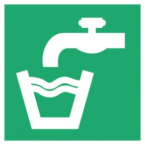 Pictogramme eau potable ISO7010-E015
