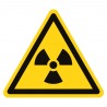 Pictogramme danger matières radioactives ou radiations ionisantes ISO7010-W003