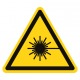 Pictogramme danger rayonnement laser ISO7010-W004