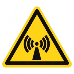 Pictogramme danger radiations non ionisantes ISO7010-W005