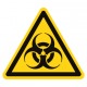 Pictogramme danger risque biologique ISO7010-W009