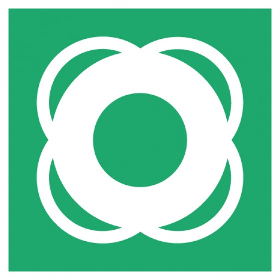 Pictogramme bouée de sauvetage ISO7010-E040