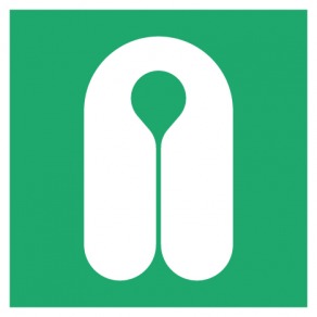 Pictogramme gilet de sauvetage ISO7010-E044