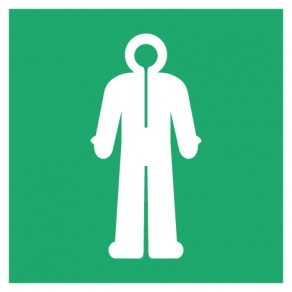 Pictogramme combinaison de survie ISO7010-E056