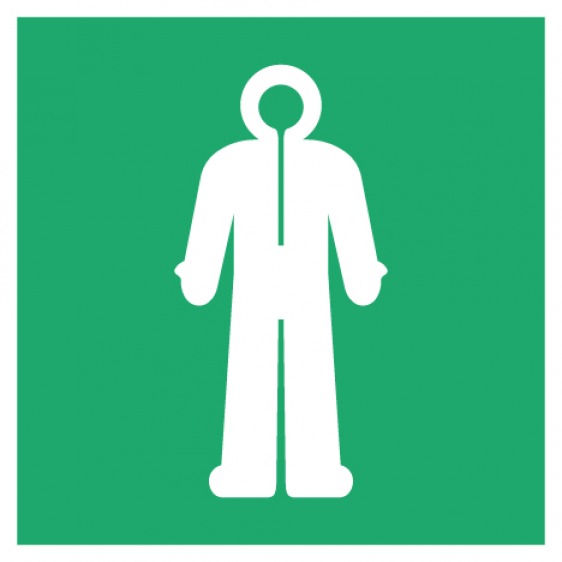 Pictogramme combinaison de survie ISO7010-E056