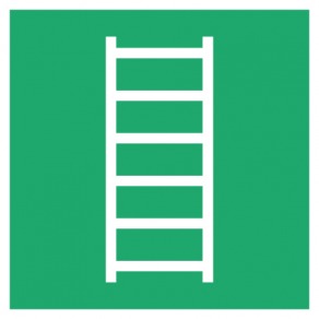 Pictogramme échelle de secours ISO7010-E059