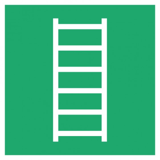 Pictogramme échelle de secours ISO7010-E059