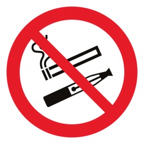 Pictogramme interdiction de fumer ou de vapoter
