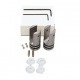 Fixation Inox Panneau suspendu