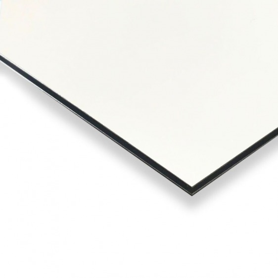 Panneau Dibond blanc - Sans impression
