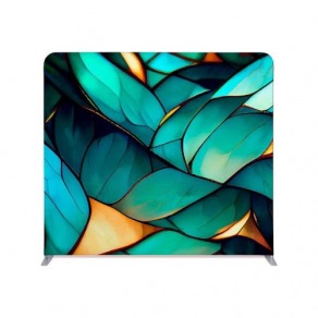 Mur d'images textile droit