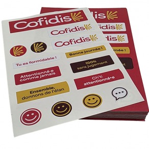 Vinyle adhésif polymère longue durée