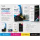 Dépliant 4 pages pli simple – Impression quadri recto/verso