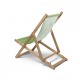 Transat publicitaire premium en bois