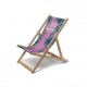 Transat publicitaire premium en bois