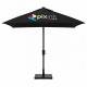 Parasol publicitaire CHR personnalisé sans cantonnière