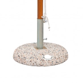 Socle premium 55 kg pour parasol 3x3 m
