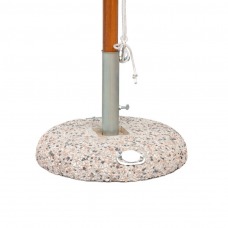 Socle premium 55 kg pour parasol 3x3 m