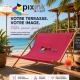 Chaise longue Relax Duo personnalisée
