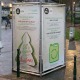 Cube publicitaire pour bâche